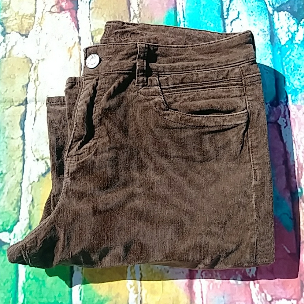 Kut from the Kloth Brown Boot Cut Corduroy Pants